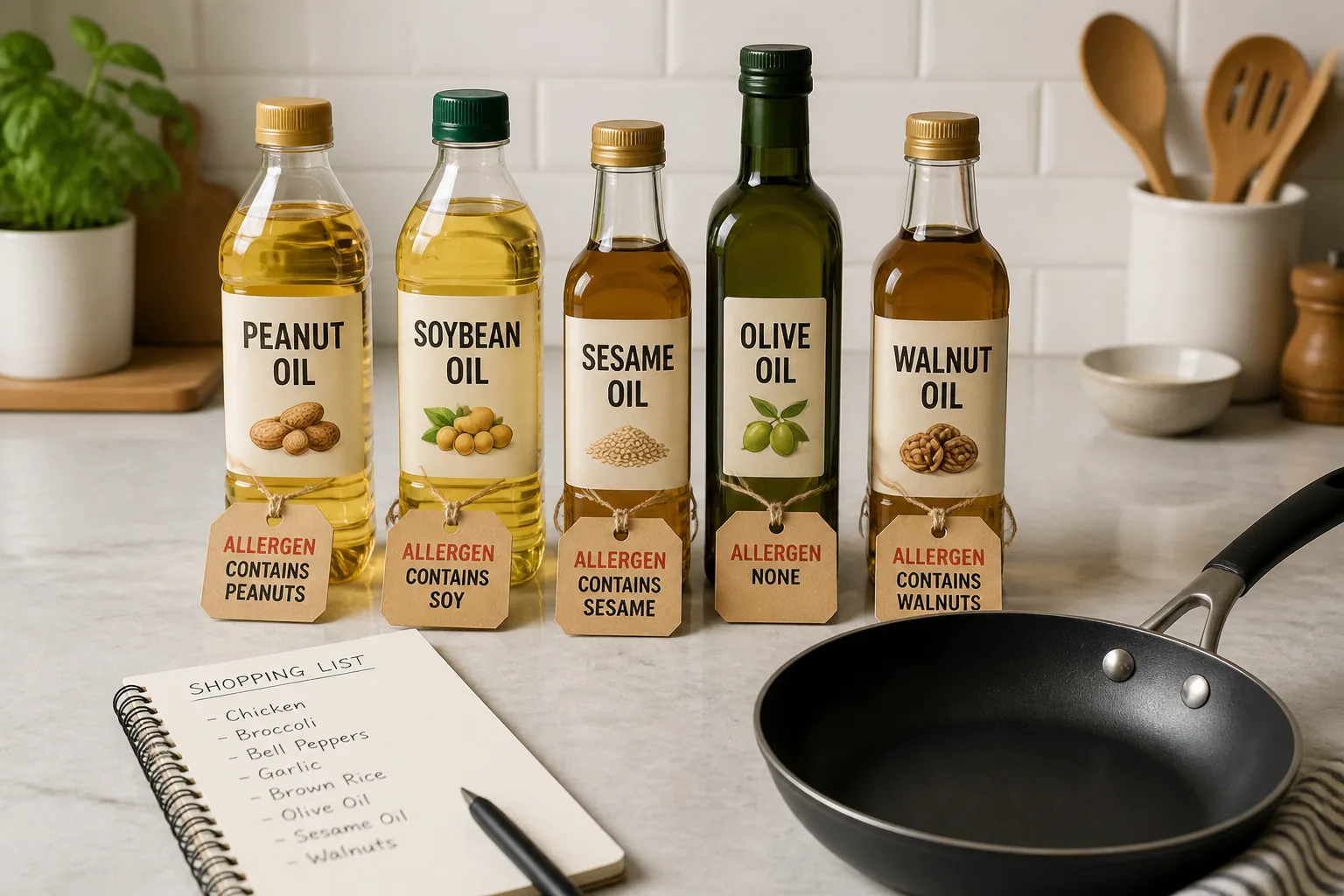 Cooking Oils & Allergens: What You Need to Know Before You Fry