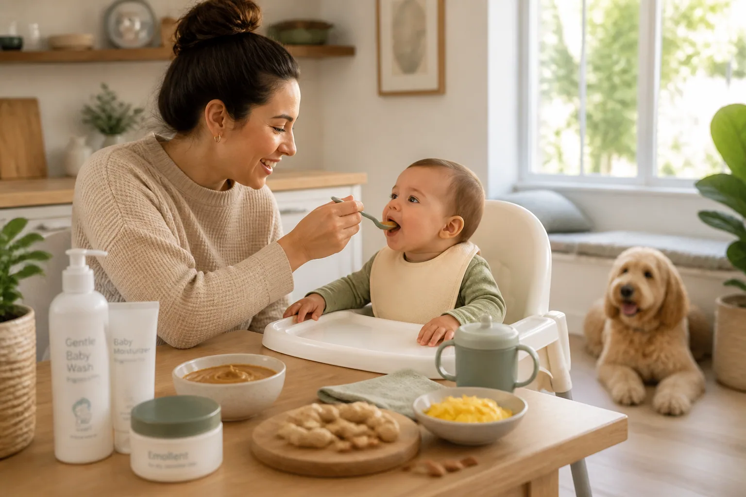 How Early Nutrition, Skin Care, and the Home Environment Shape a Baby’s Allergy Risk