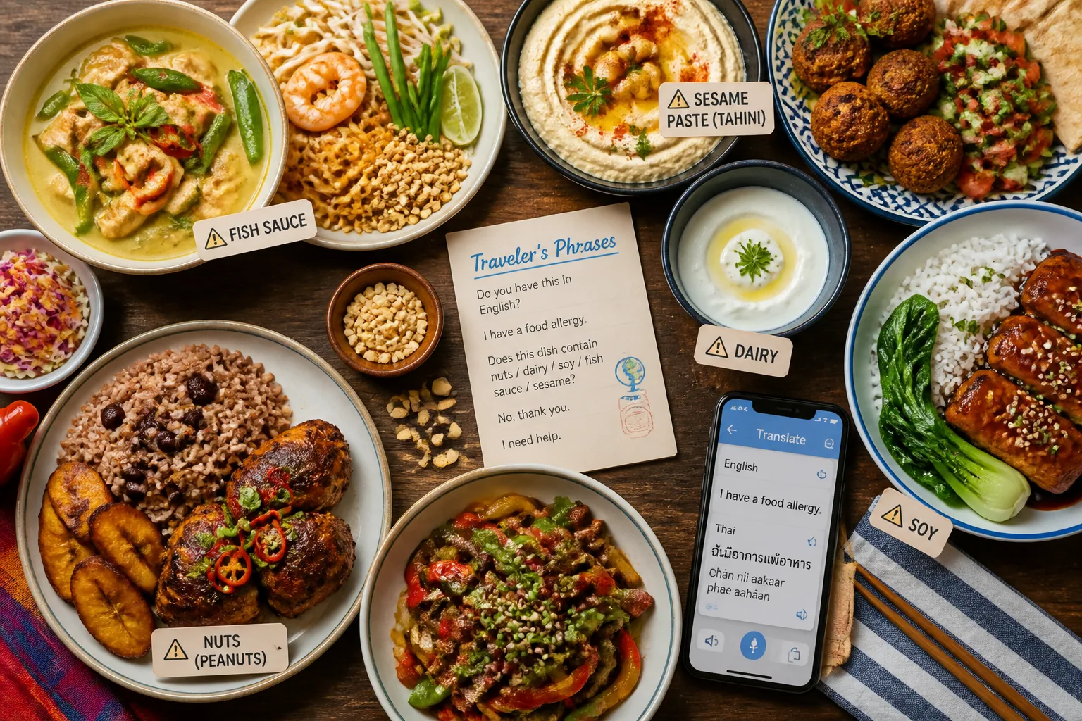 How Global Cuisine Ingredients Hide Common Allergens — And How to Spot Them