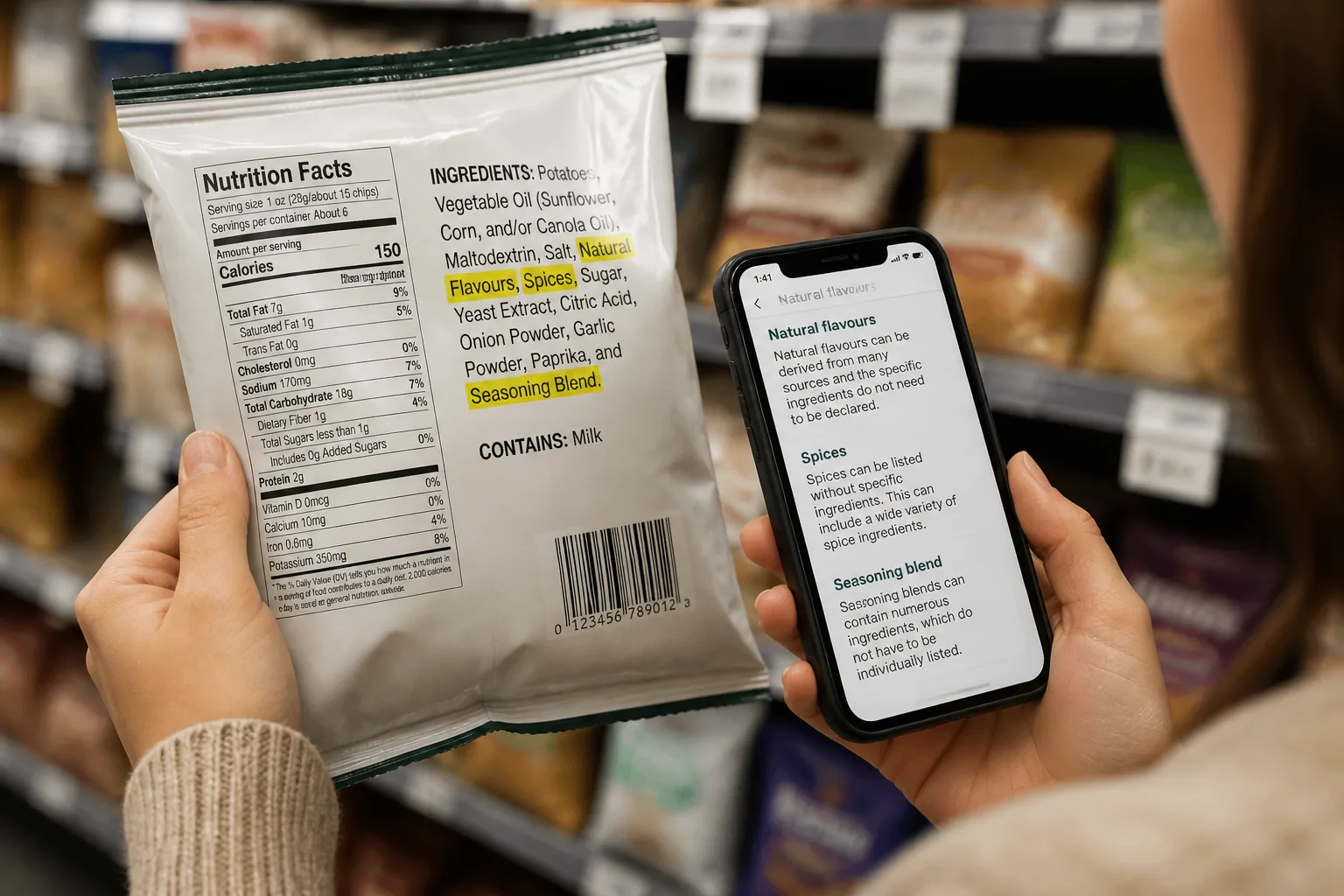How to Decode Allergen Labelling Words Like a Pro: “Natural Flavours,” “Spices,” and the Fine Print