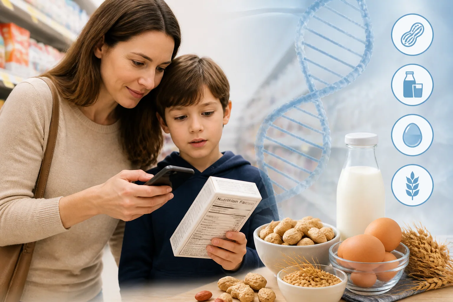 How Your Genetic Profile Might Shape Your Food Allergy Risk — And What To Scan For