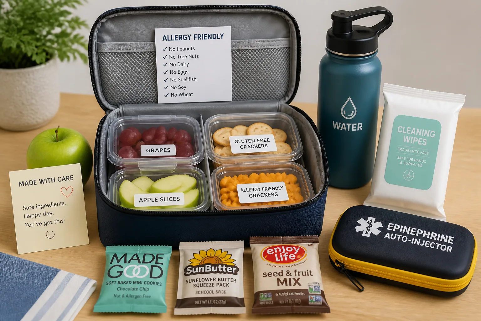 Safe Snacks for Allergy Fighters: Packing the Perfect Lunch for School, Work, or Travel
