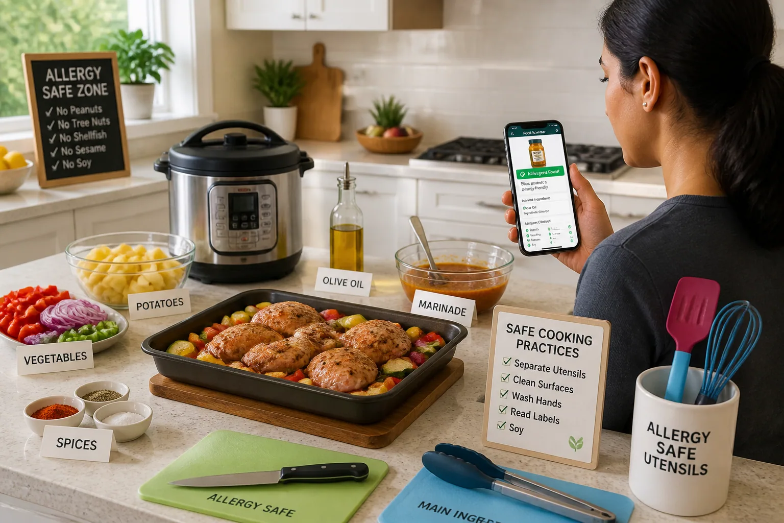 Smart Cooking Techniques to Reduce Hidden Allergen Risks at Home