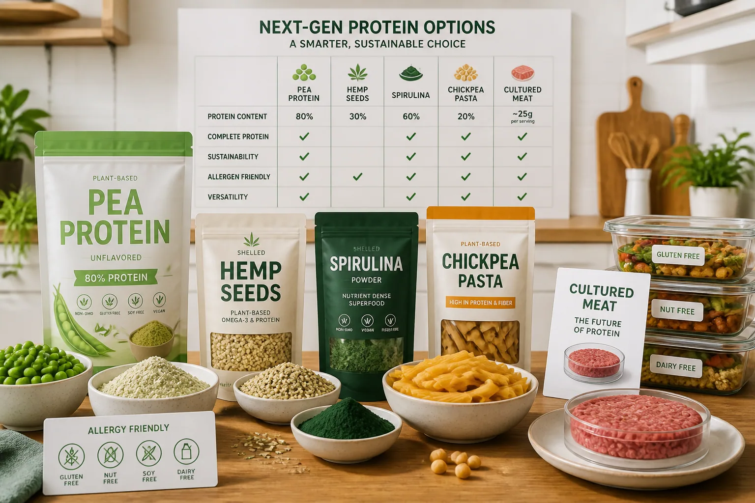 Smart Protein Alternatives: Allergen-Free Options Beyond Meat and Dairy