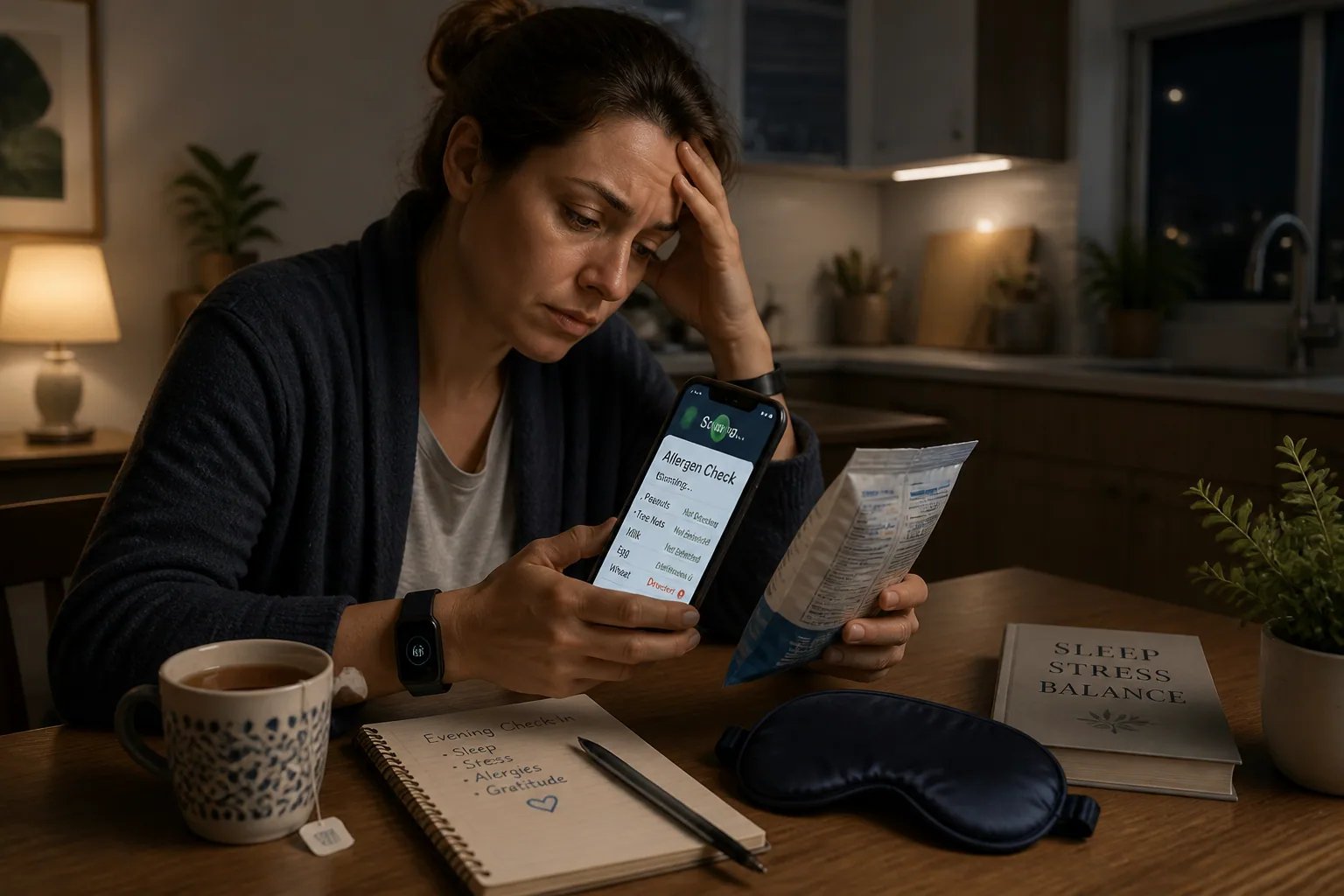 Stress, Sleep, and the Scanner: How Your Mind & Body Can Affect Allergy Risk—and What You Can Do