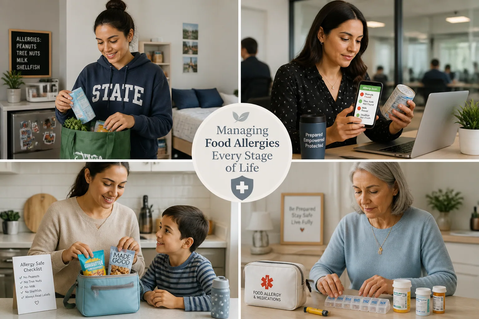 Thriving With Food Allergies at Every Age: Smart Strategies From College to Older Adulthood