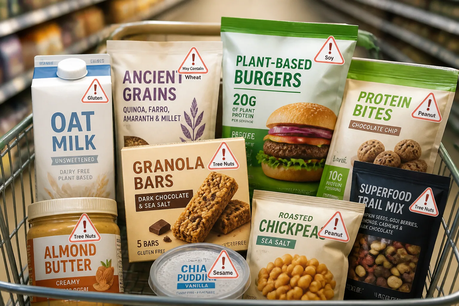 Unexpected Allergens in Popular “Healthy” Foods: What Labels Don’t Tell You