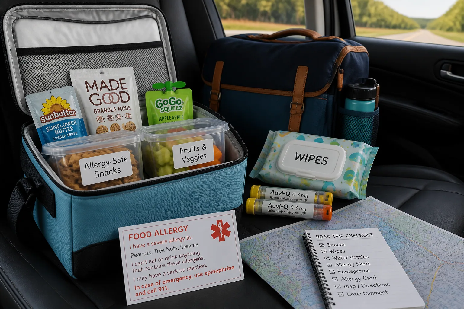 What to Pack for a Food Allergy Road Trip: Essentials & Smart Tricks