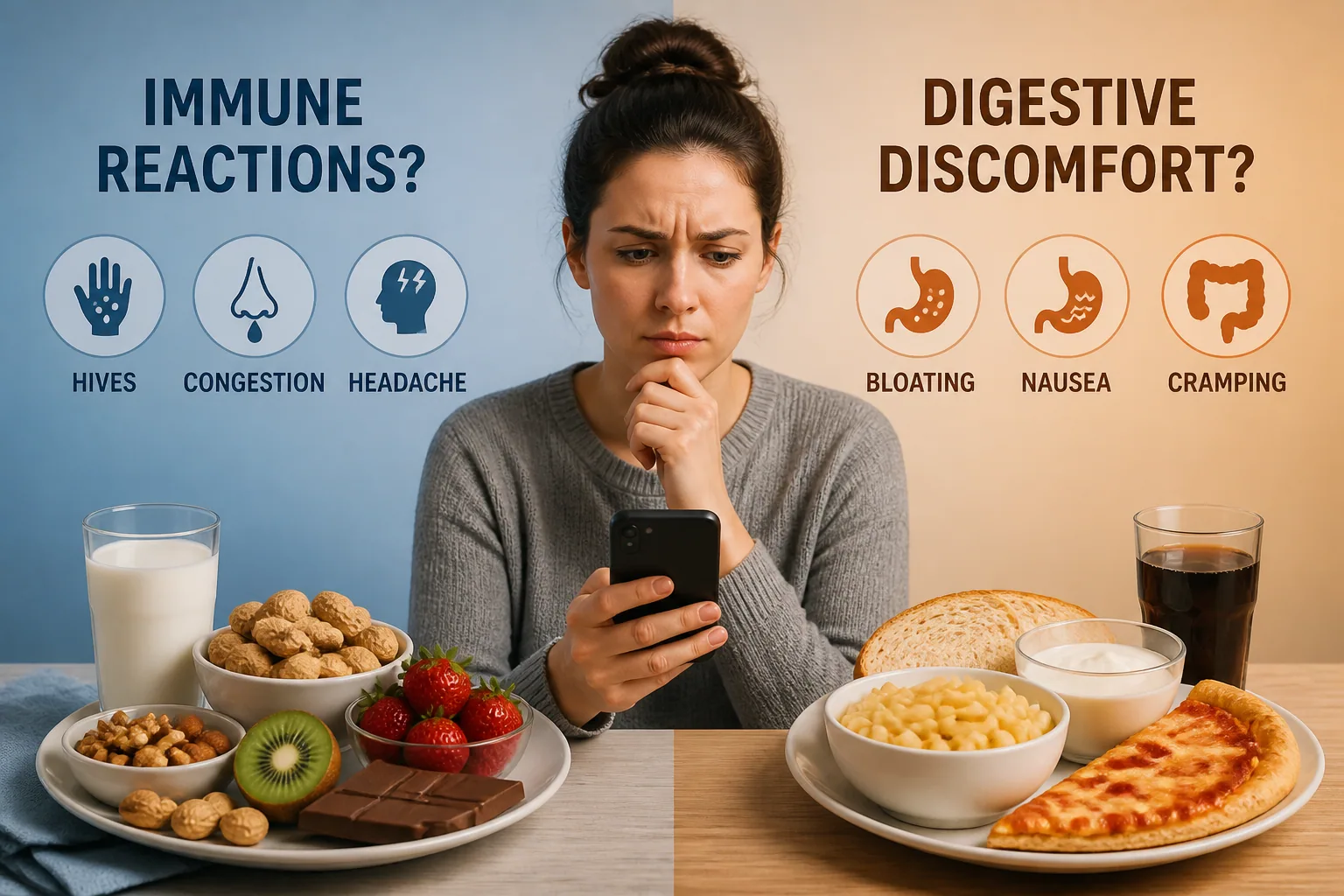 When Allergies and Intolerances Overlap: How to Tell the Difference and What That Means for You