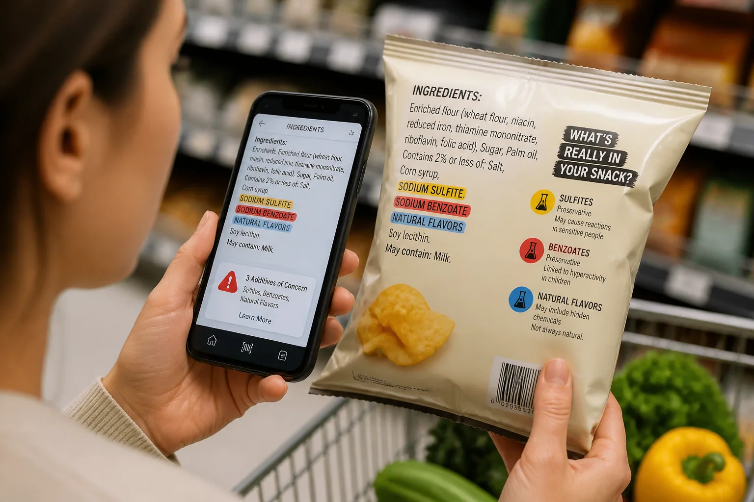Why Additives & Preservatives Slip Past Allergy Scanners—and How to Catch What Barcodes Miss